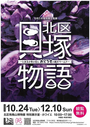 秋期企画展　北区貝塚物語ーとある少年が見た、おどろきの縄文ワールドー
